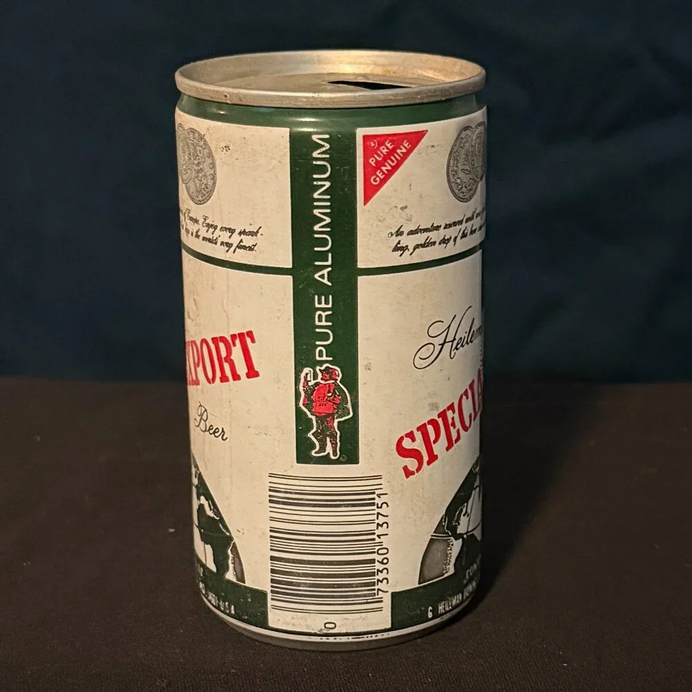 Heileman's Special Export vintage beer can
